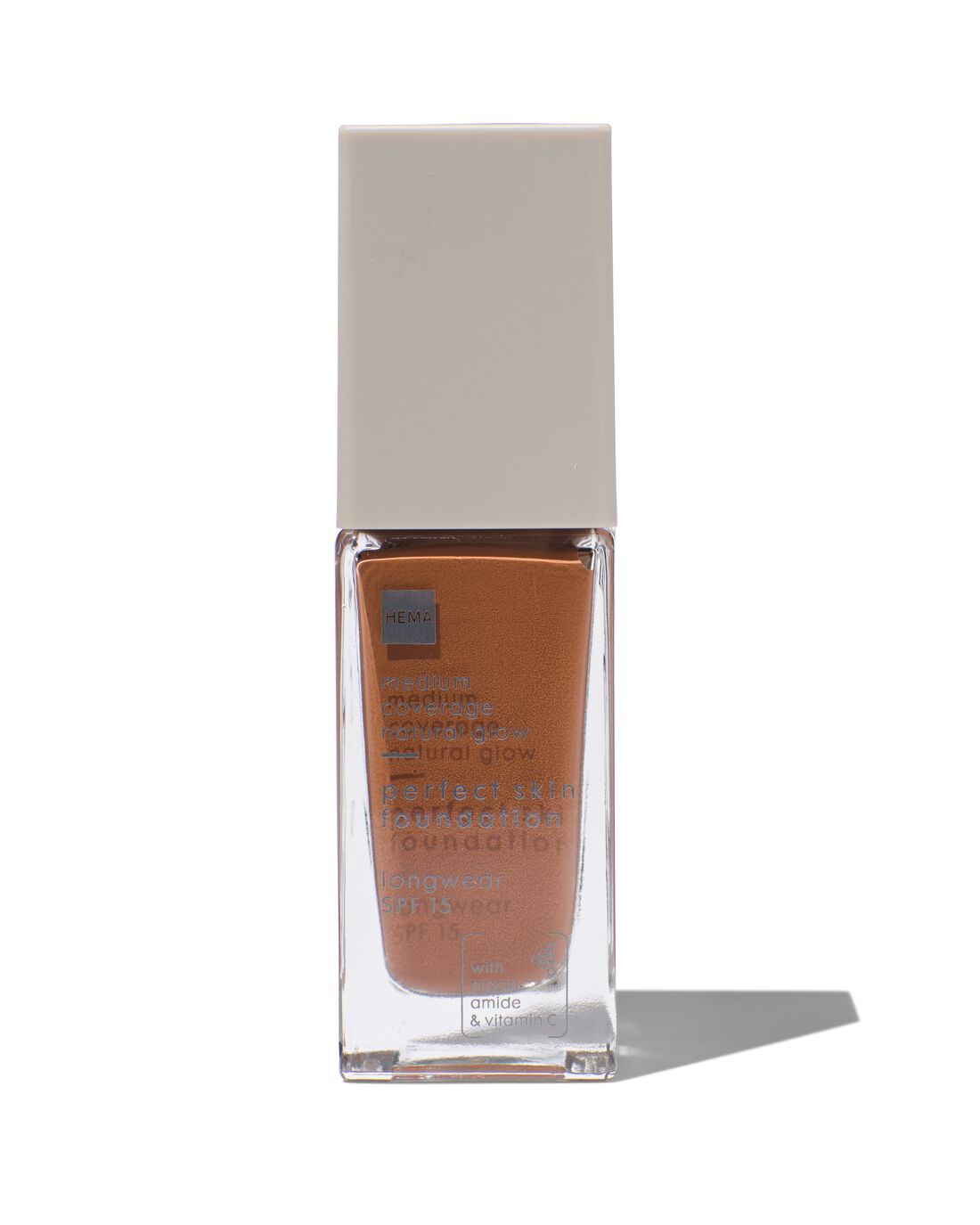 HEMA Perfect skin foundation 13 warm cocoa (donkerbruin)
