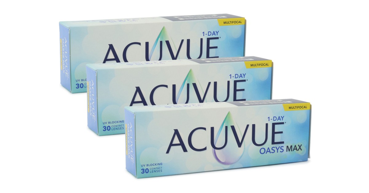 Acuvue Oasys Max 1-Day Multifocal (90 lenzen)