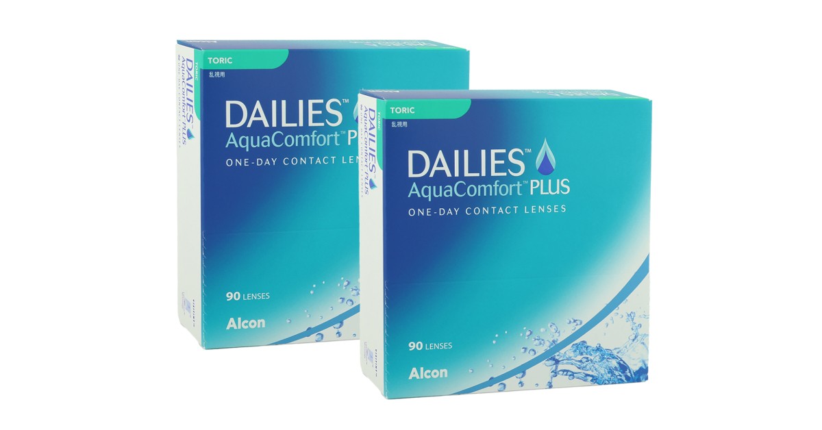 Dailies AquaComfort Plus Toric (180 lenzen)