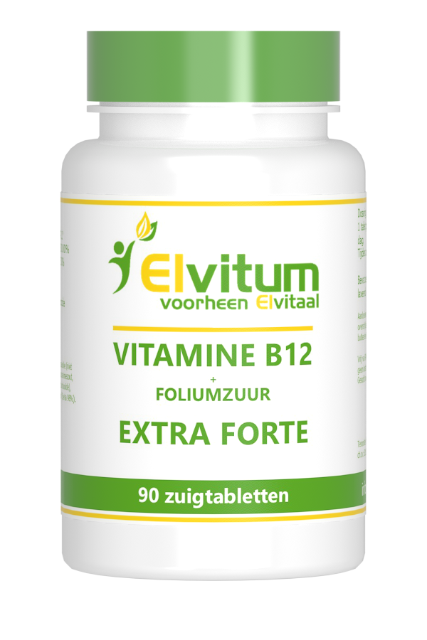 Elvitum Vitamine B 12 Extra Forte Zuigtabletten