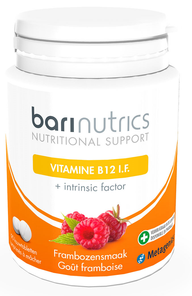 Metagenics Barinutrics B12 I.F. Kauwtabletten