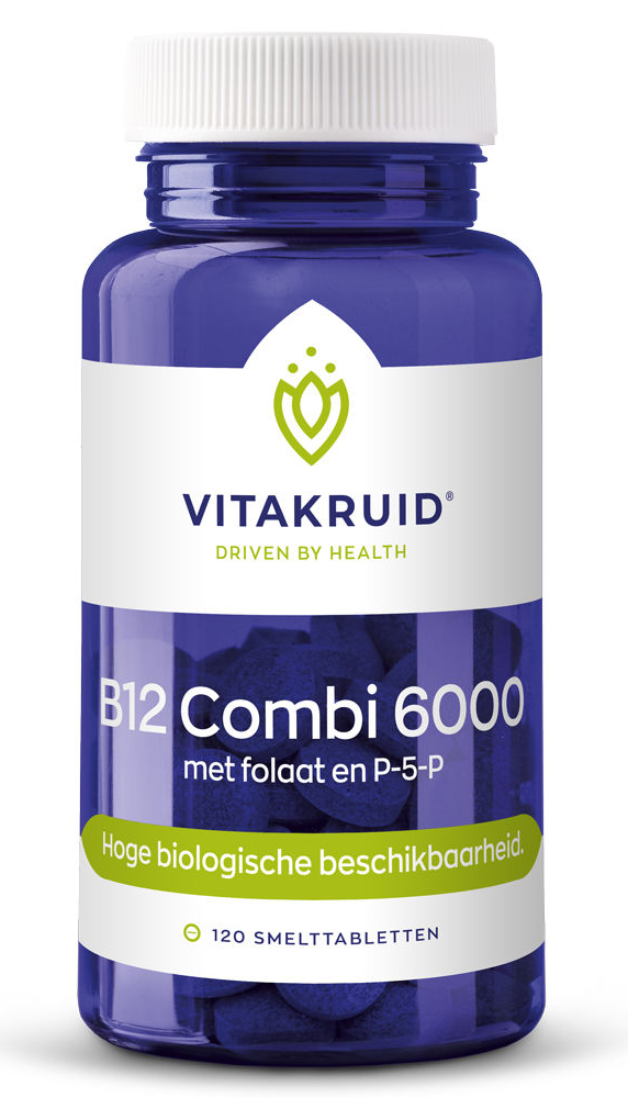 Vitakruid B12 Combi 6.000 Smelttabletten