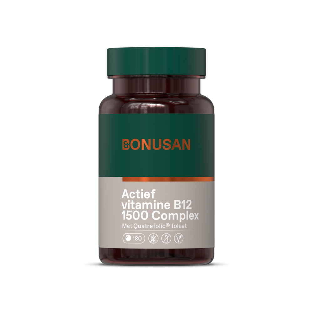 Bonusan Actief vitamine B12 1500 Complex Tabletten