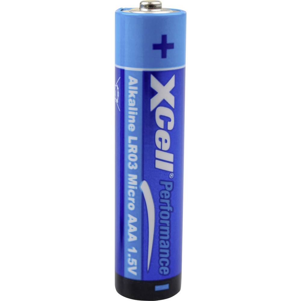 XCell LR03 AAA 4pcs/shrink AAA batterij (potlood) Alkaline 1.5 V 4 stuk(s)