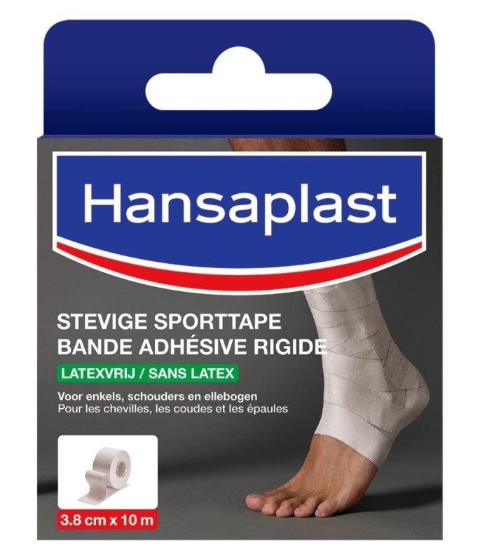 Hansaplast Stevige sporttape breed 3,75 cm x 10 m 1rol