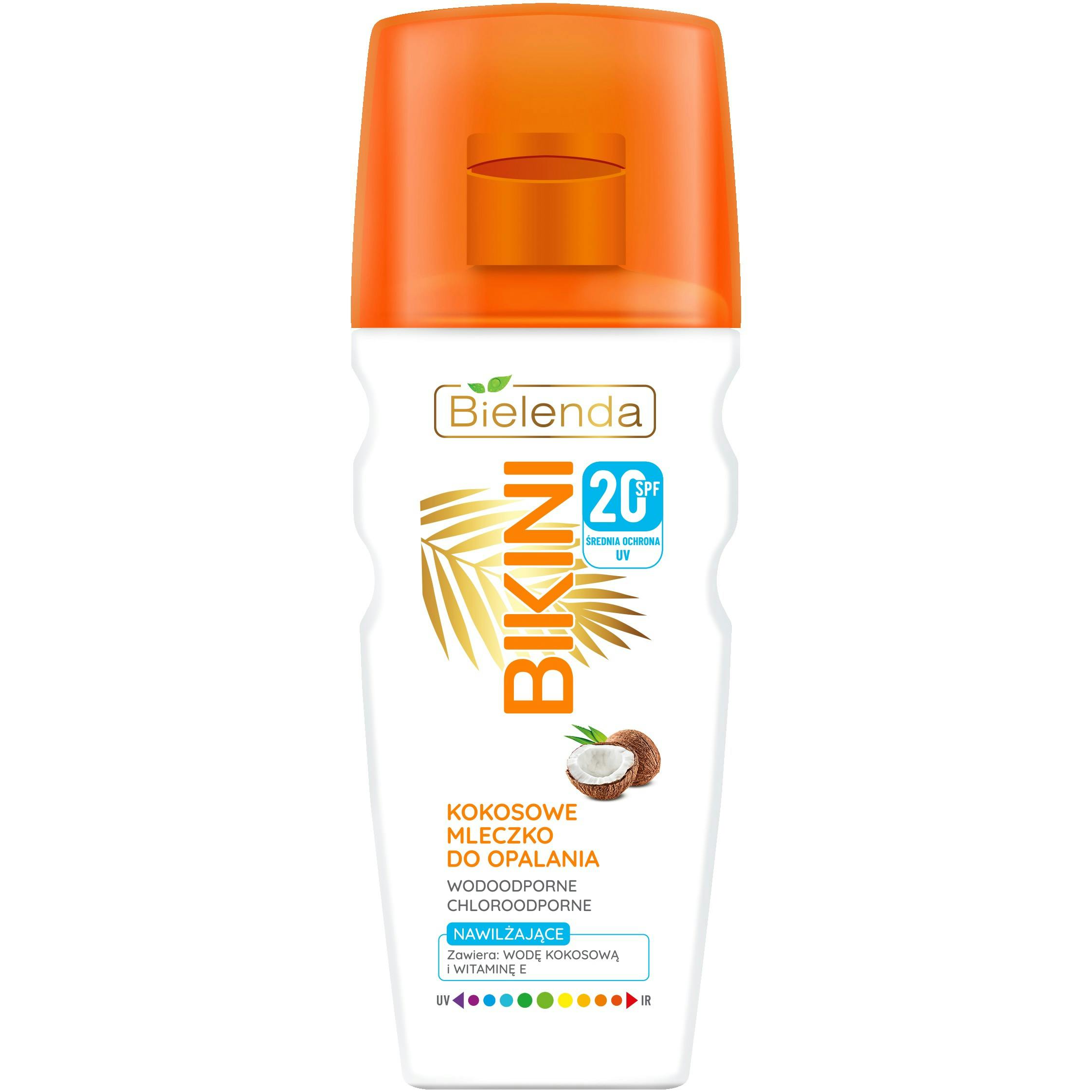 Bielenda Bikini Coconut Suntan Milk SPF20 200 ml