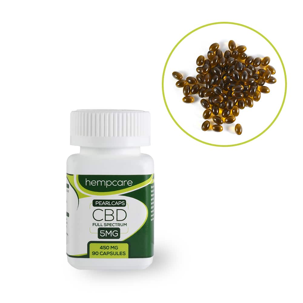 Hempcare CBD Pearlcaps 5% (90 capsules) 90 capsules