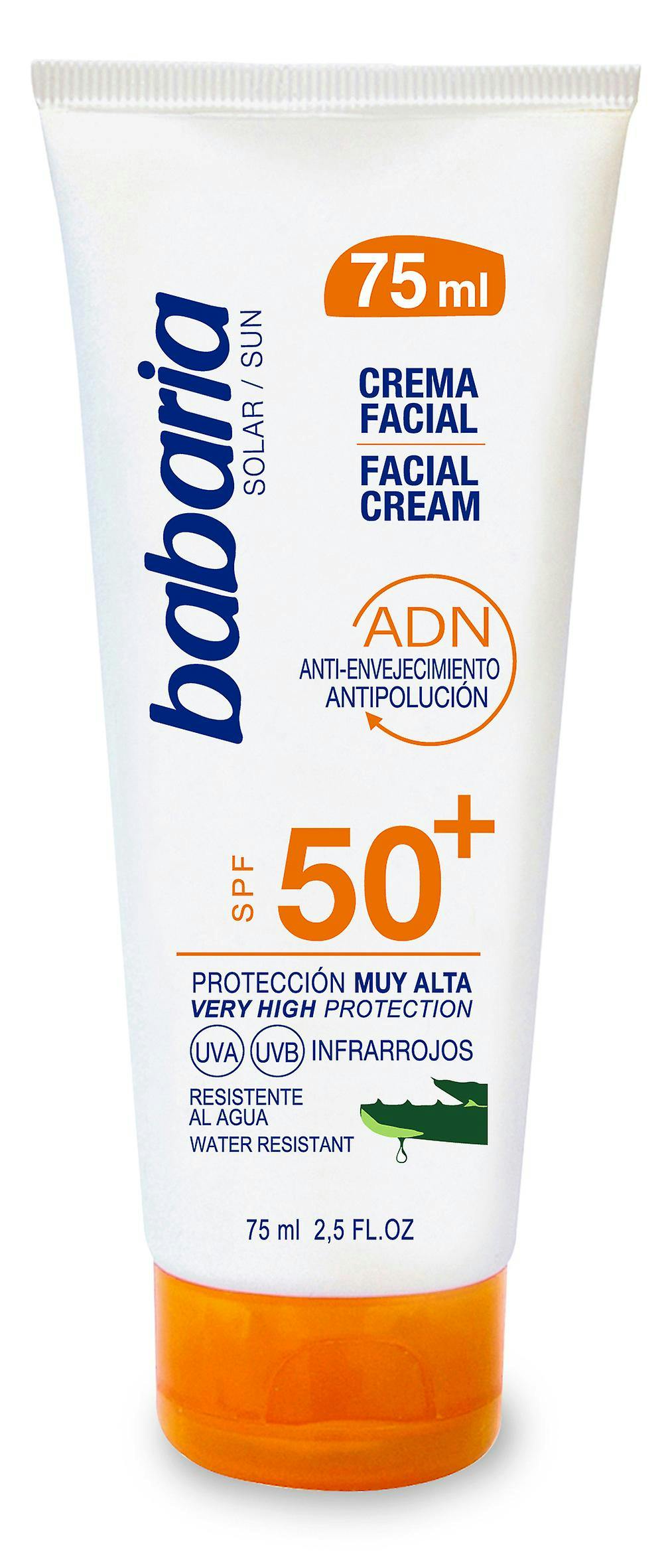 Babaria Facial Sun Cream SPF 50 Aloe Vera 75 ml
