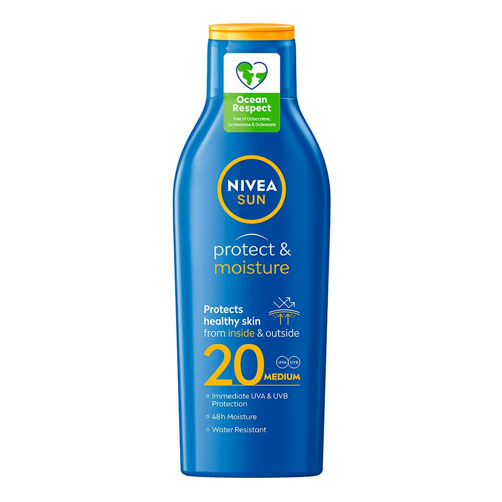 Nivea Sun Protect & Moisture Sun Lotion SPF20 200 ml