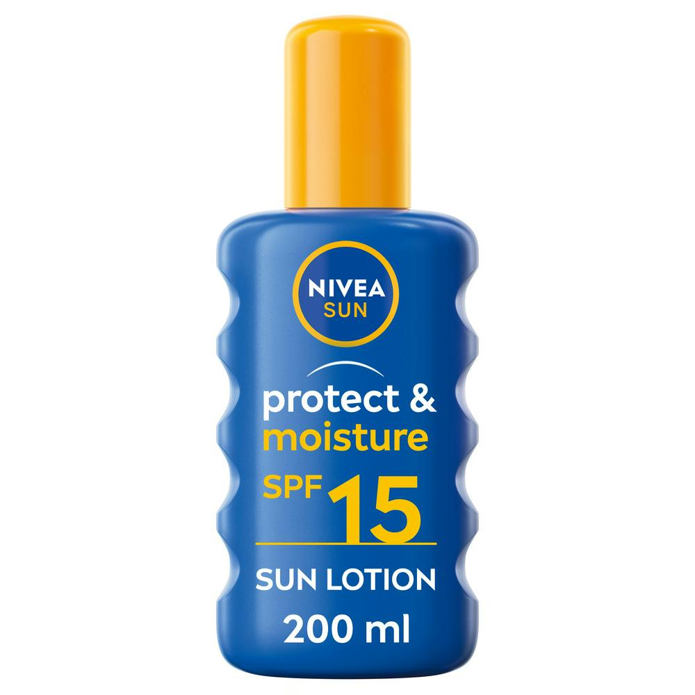 Nivea Sun Protect & Moisture Sun Spray SPF15 200 ml