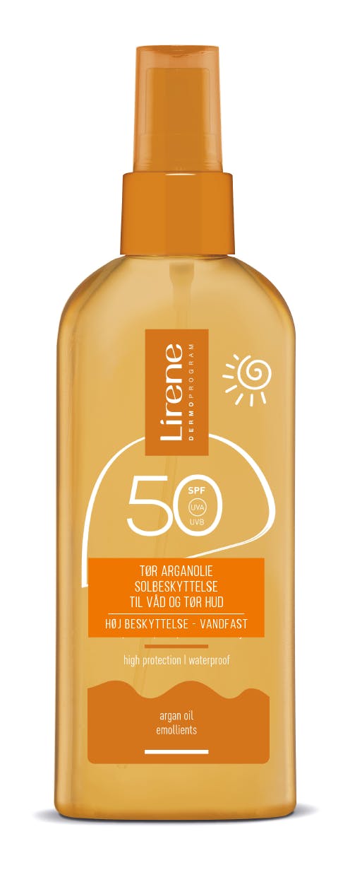 Lirene Dry Argan Oil SPF50 for Body and Face 150 ml