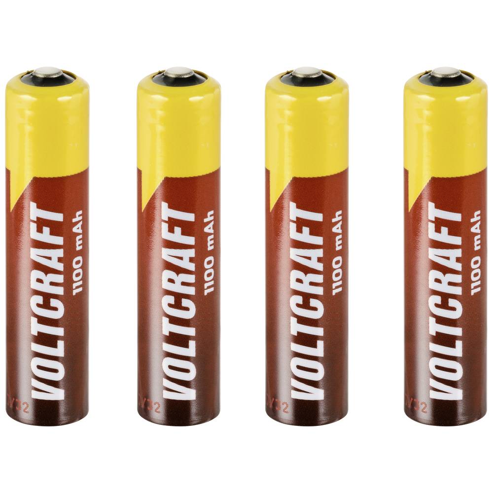 VOLTCRAFT Extreme Power FR03 AAA batterij (potlood) Lithium 1100 mAh 1.5 V 4 stuk(s)