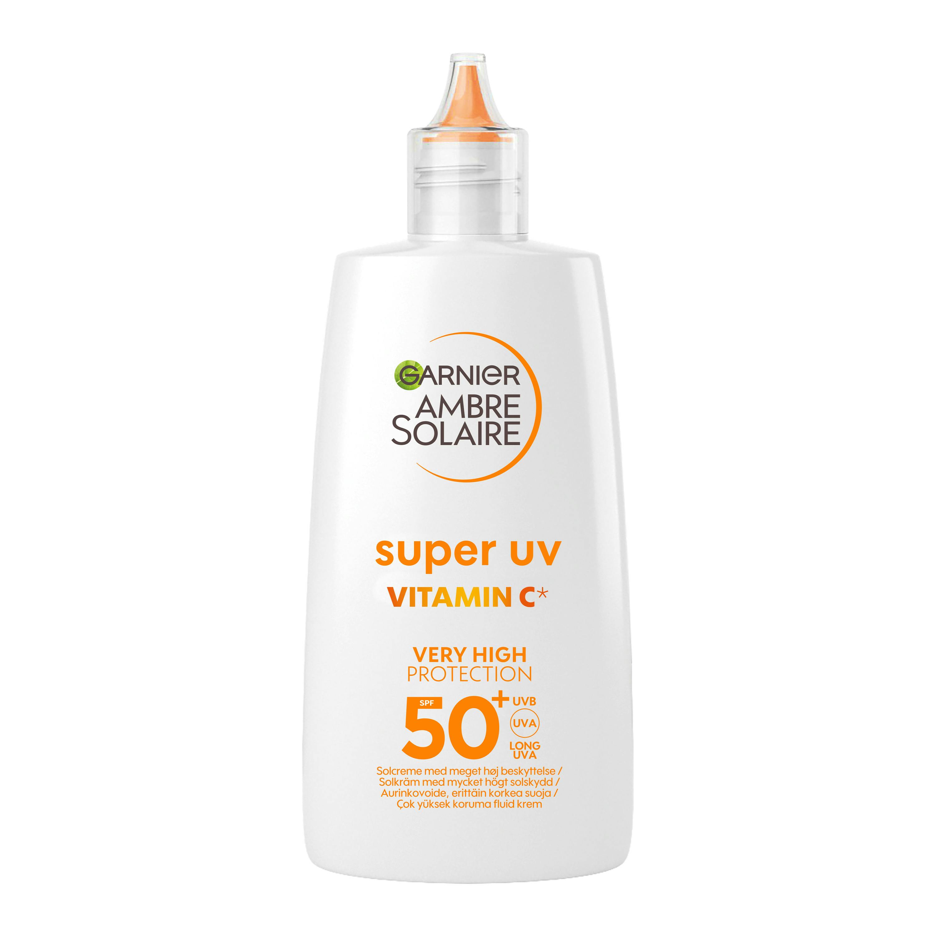 Garnier Ambre Solaire Super UV Vitamin C Anti-Dark Spots Fluid SPF50+ 40 ml