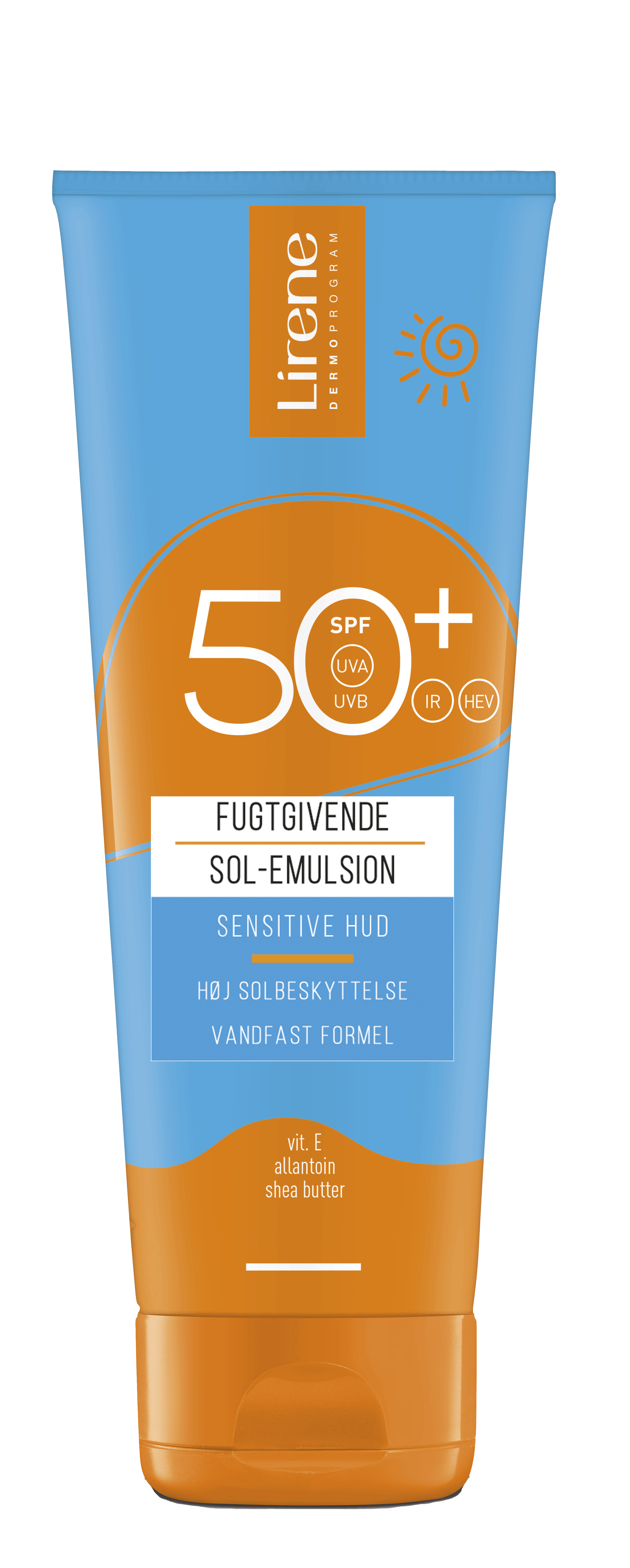 Lirene SPF50 Sun Protection Emulsion 120 ml