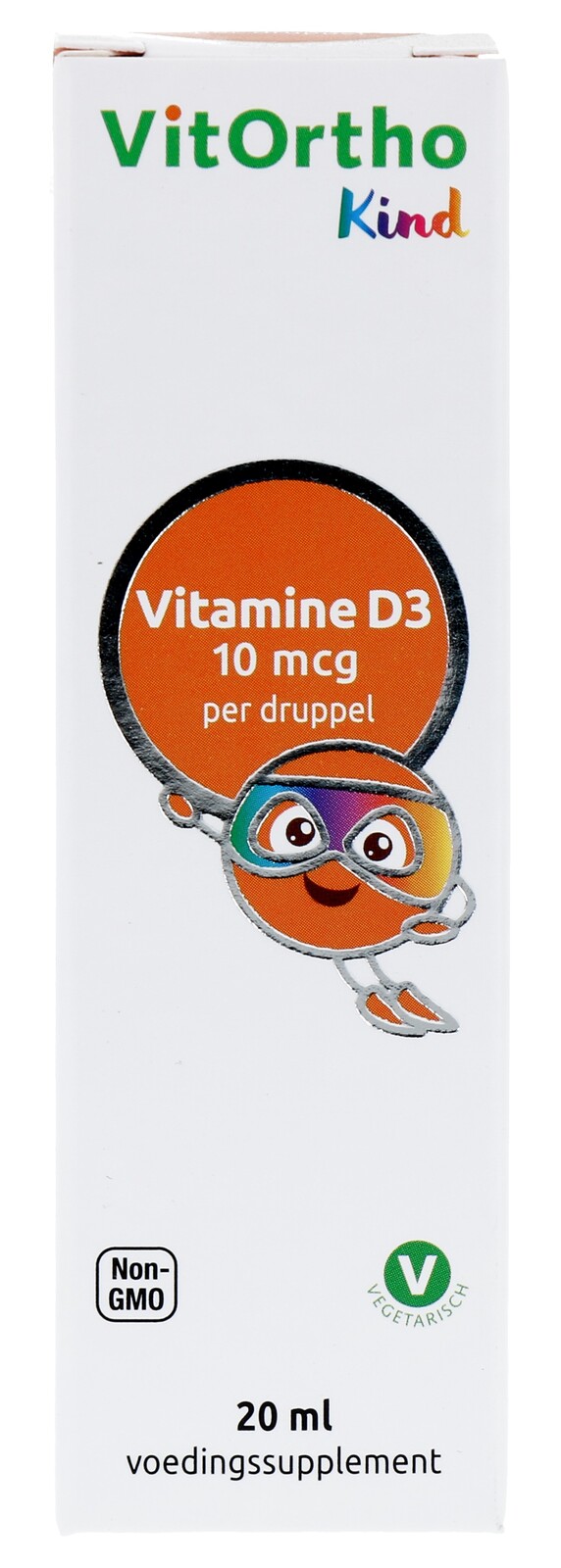 VitOrtho Kind Vitamine D3 10mcg Druppels