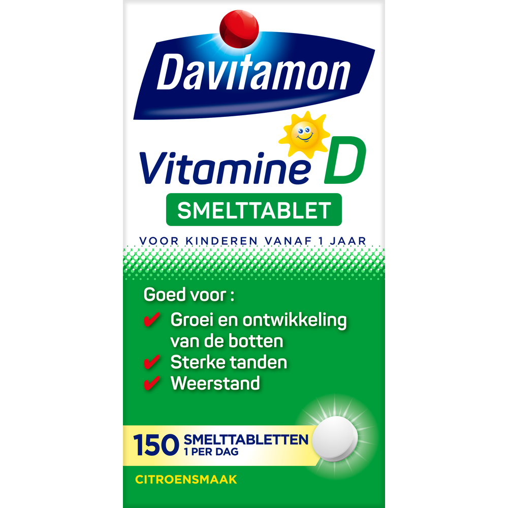 Davitamon Vitamine D Kind Smelttabletten