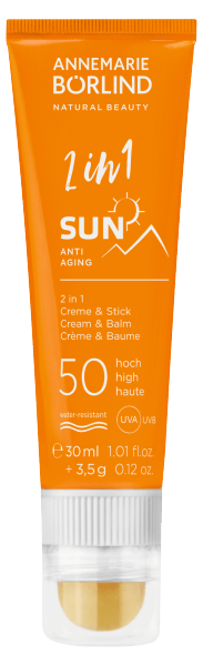 Annemarie Börlind SUN 2 in 1 Sun Cream & Balm SPF50 30 ml + 3,5 g