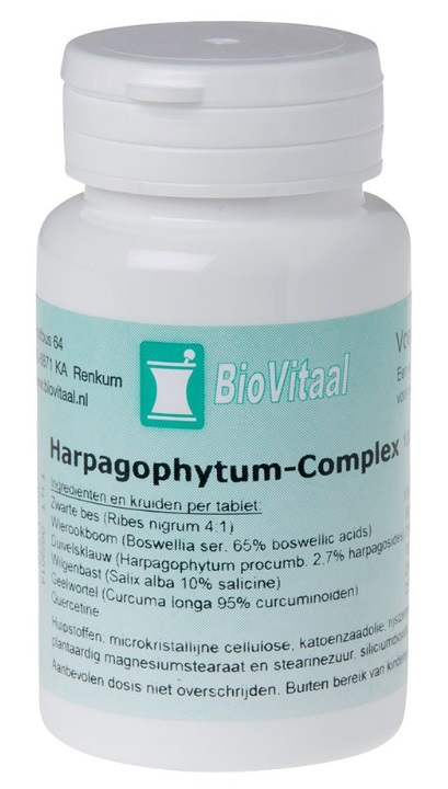 VeraSupplements Harpagophytum complex 100 tabletten