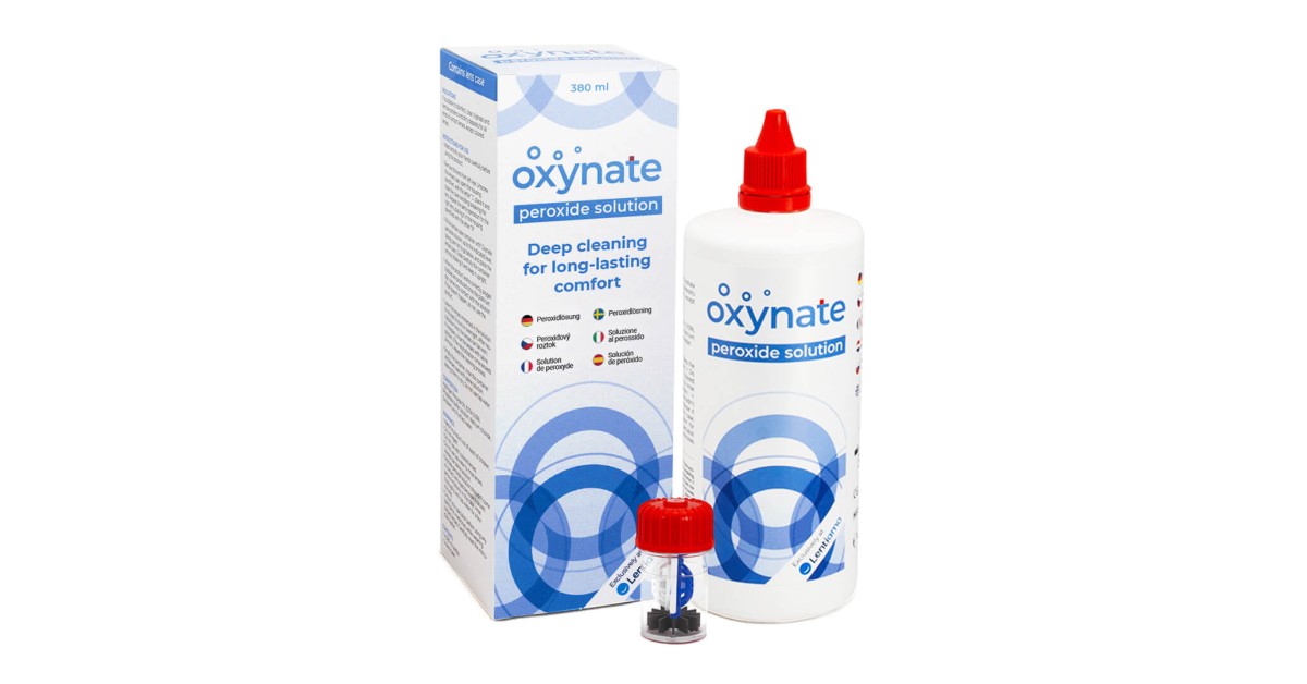 Oxynate  Peroxide 380 ml met lenzendoosje