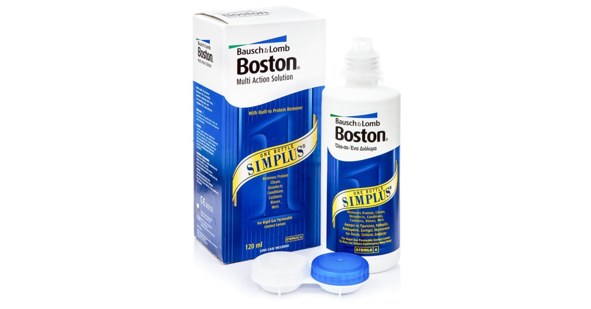 Andere  Boston Simplus Solution 120 ml met lenzendoosje