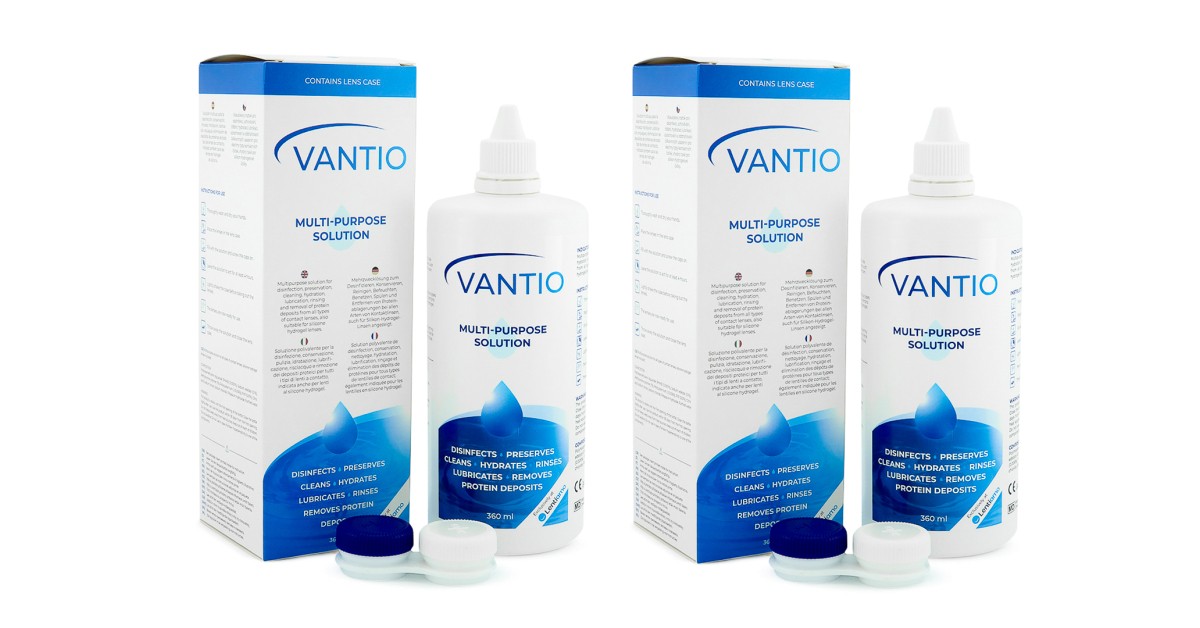 Vantio  Multi-Purpose 2 x 360 ml met lenzendoosjes