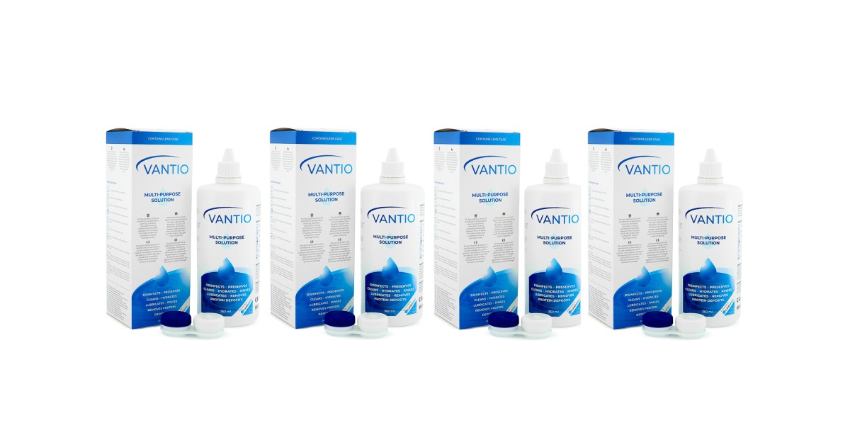 Vantio  Multi-Purpose 4 x 360 ml met lenzendoosjes