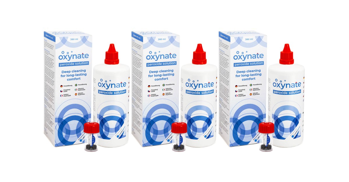 Oxynate  Peroxide 3 x 380 ml met lenzendoosjes