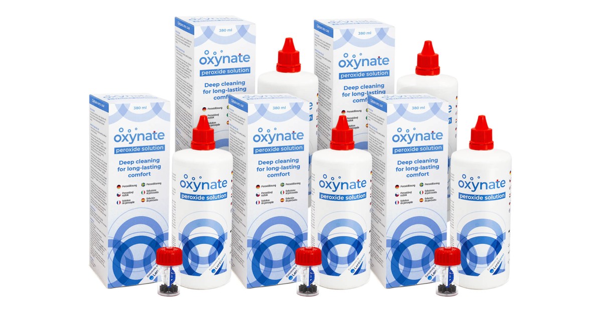 Oxynate  Peroxide 5 x 380 ml met lenzendoosjes