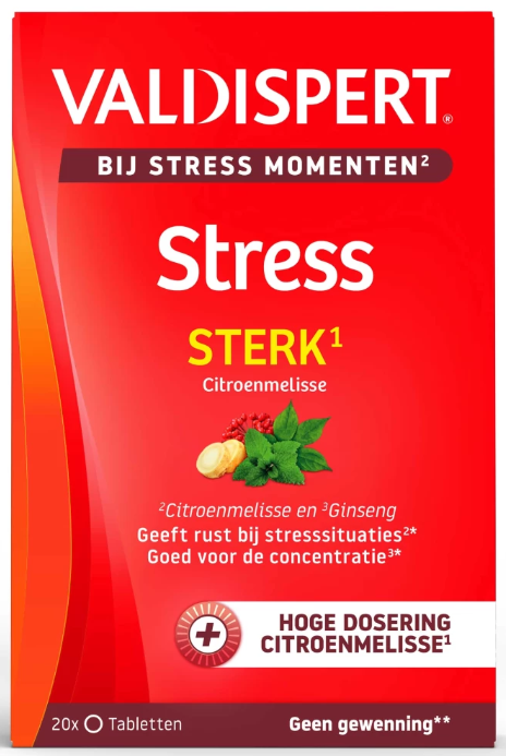 Valdispert Stress moments extra sterk 20 tabletten