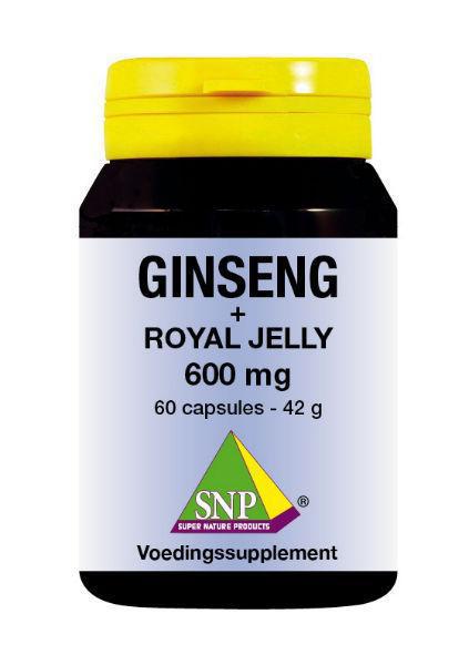 SNP Ginseng + royal jelly 600 mg 60 capsules