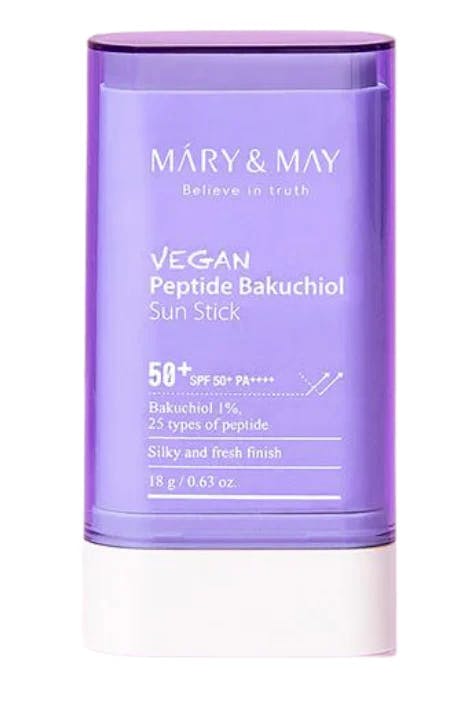 Mary & May Mary & May Vegan Peptide Bakuchiol Sun Stick SPF50+ PA++++ 18 g