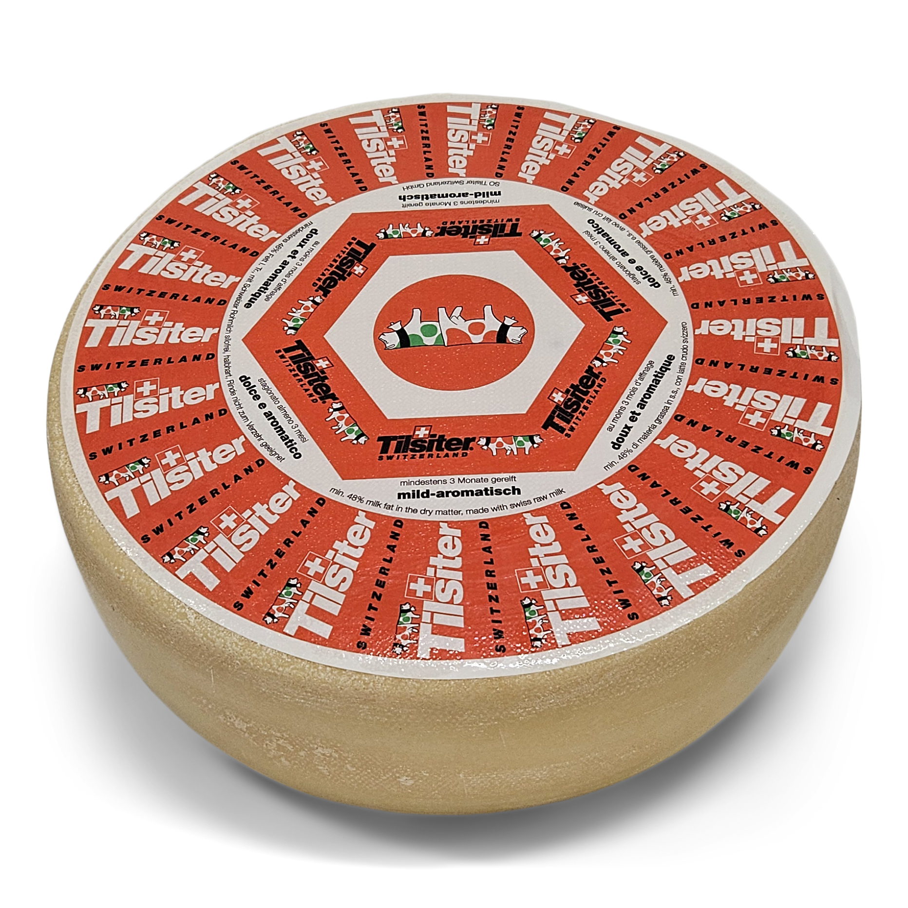 4,2kg Tilsiter Kaas uit Zwitserland 45+