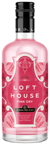 Lofthouse Loft House Pink Gin Alcoholvrij 70CL