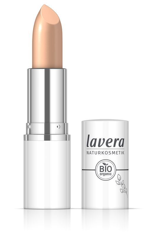 Lavera Lipstick cream glow peachy nude 04 4.5 G