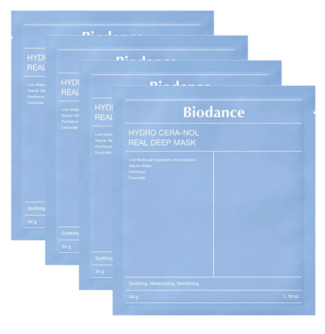 Biodance Hydro Cera-nol - Real Deep Mask 4 st