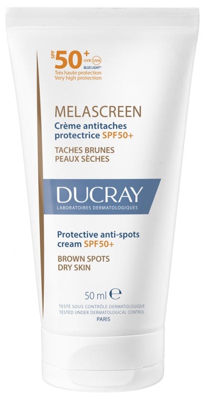Ducray Melascreen Protective Anti-Spots Cream SPF50+ 50 ml