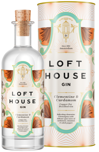 Lofthouse Loft House Clementine & Cardamom Gin 70CL