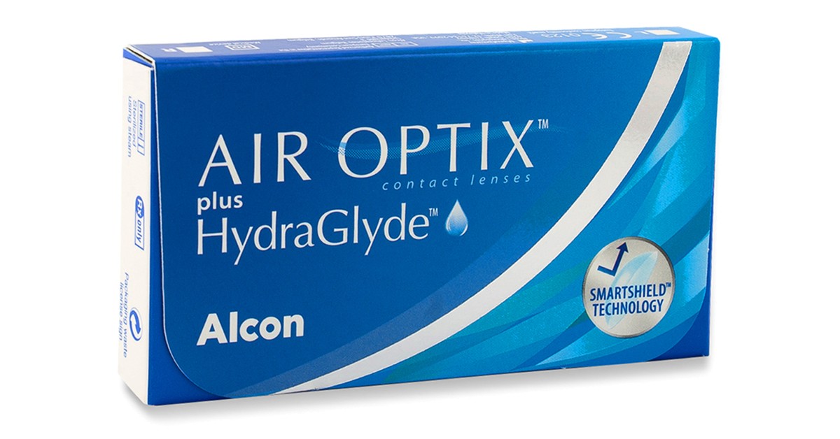 Air Optix Plus Hydraglyde (3 lenzen)