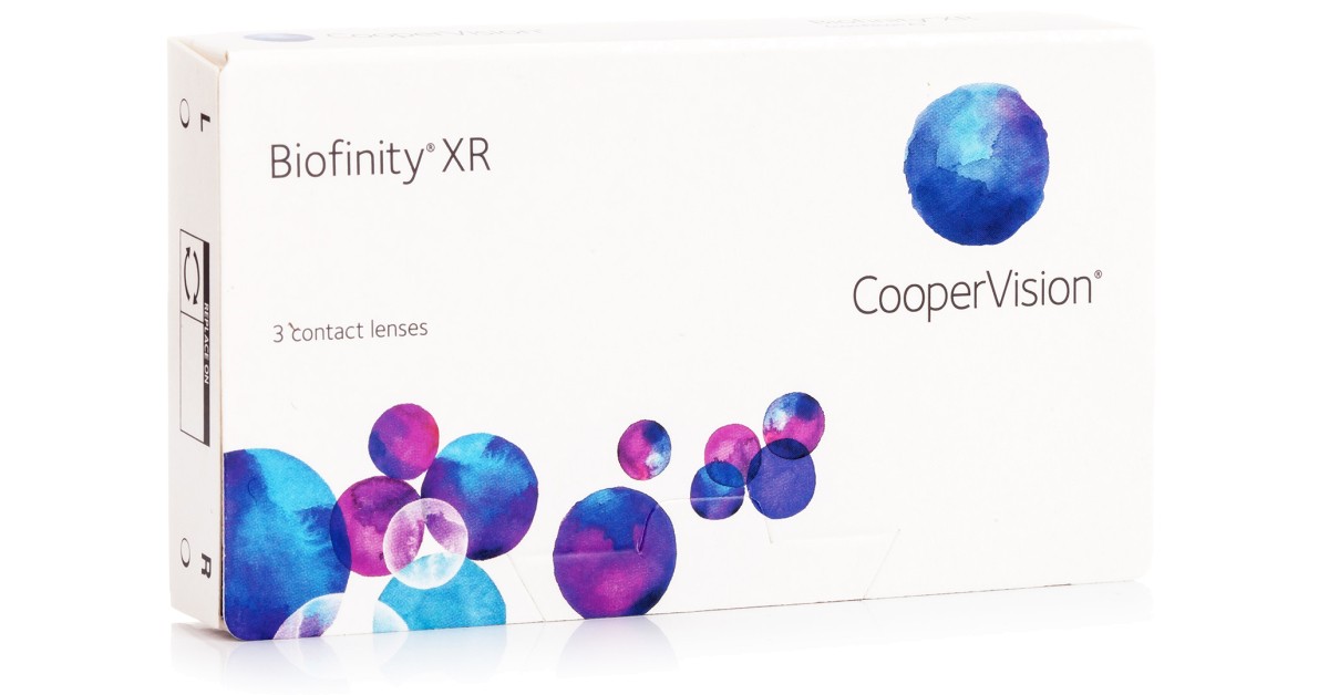 Biofinity XR CooperVision (3 lenzen)