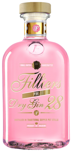Filliers Pink Dry Gin 28 50CL