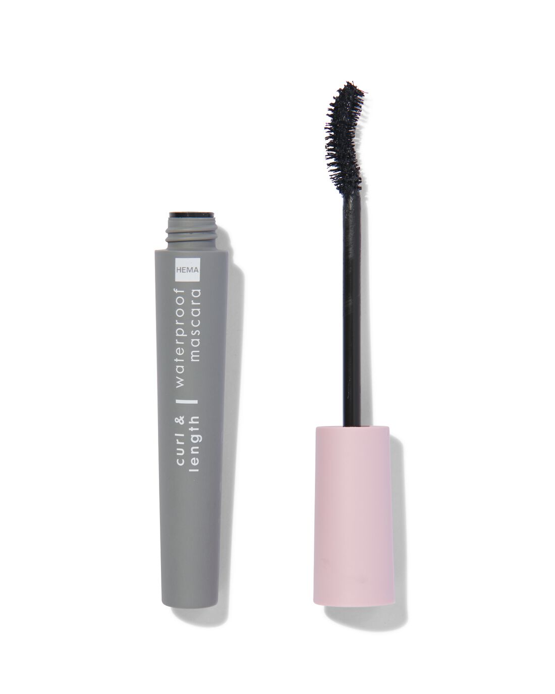 HEMA Curl & length mascara waterproof zwart (zw)