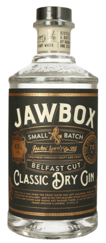 Jawbox Small Batch Gin 70CL