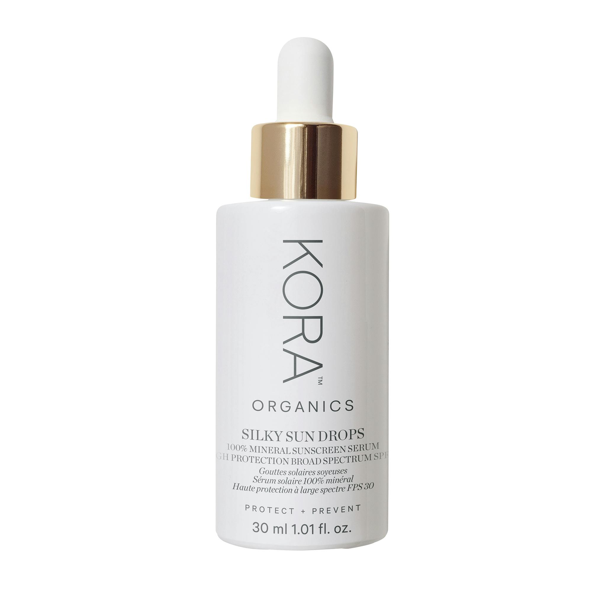 Kora Organics Silky Sundrops 100% Mineral Sunscreen Serum 30 ml