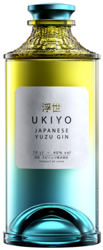 Ukiyo Japanese Yuzu Citrus Gin 70 CL
