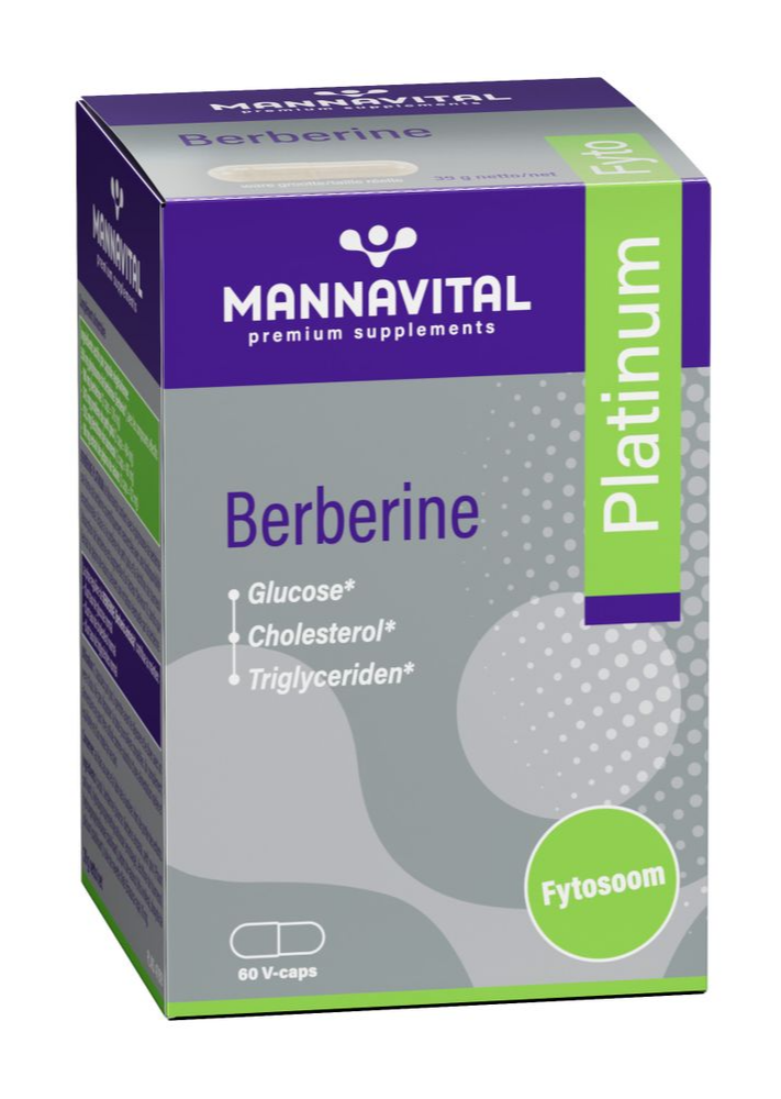 MannaVital Berberine Platinum Capsules