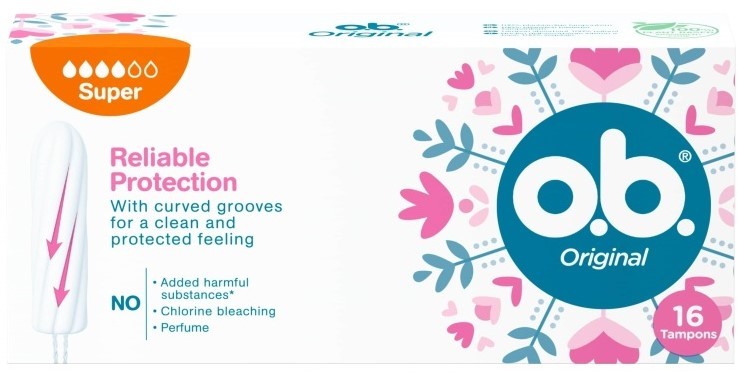 O.B. Tampons super 16st