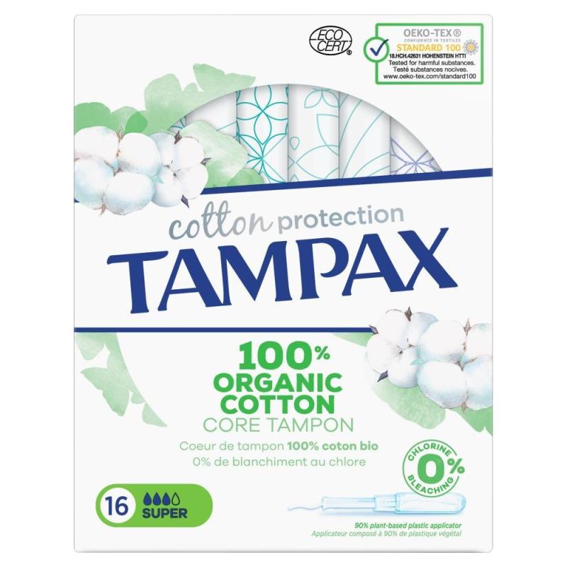 Tampax Tampons cotton protection 16 Stuks