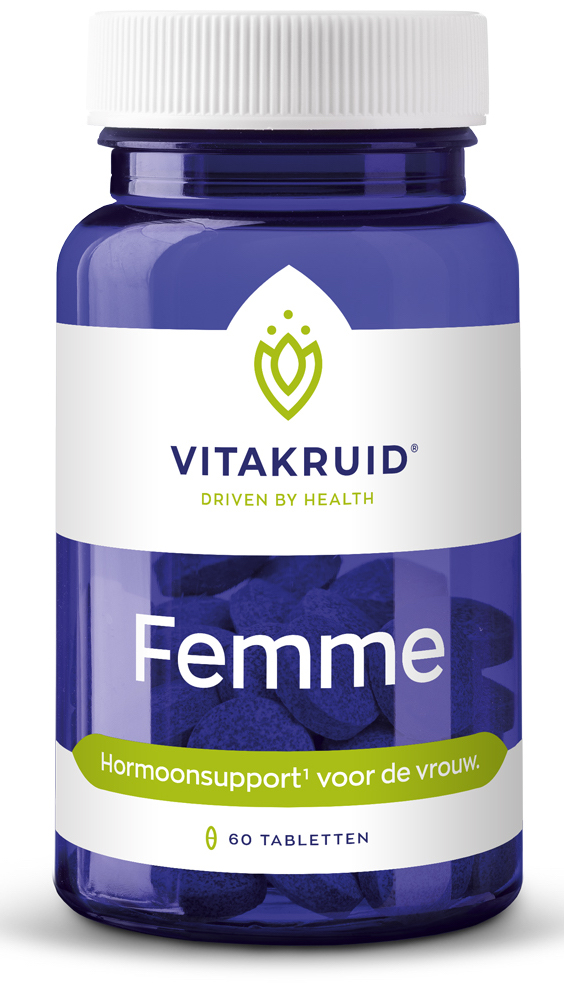 Vitakruid Femme Hormoon support oa Maca & Saffraan 60