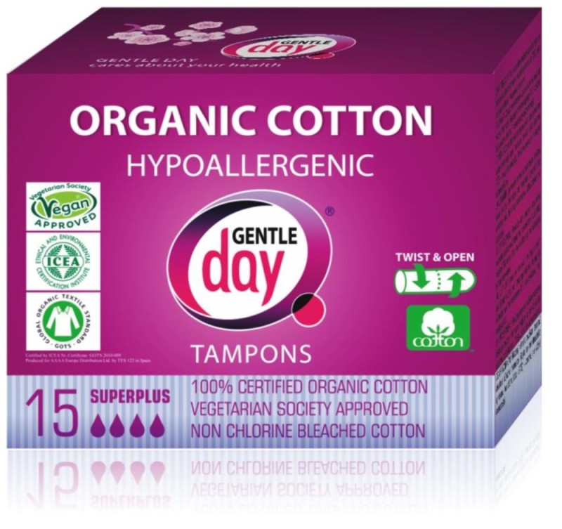 Gentle day Tampon super plus 15st