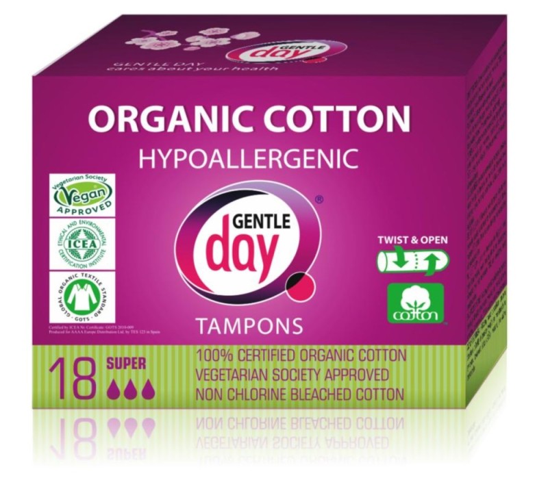 Gentle day Tampon super 18st